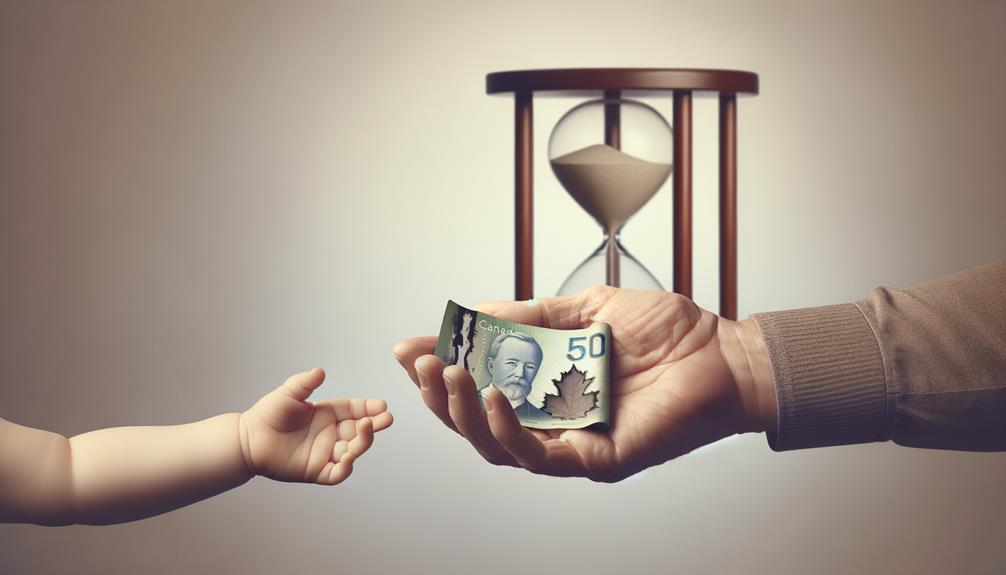 child support age in bc